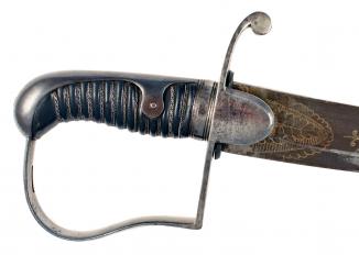 A 1796 Pattern Blue & Gilt Sword. 