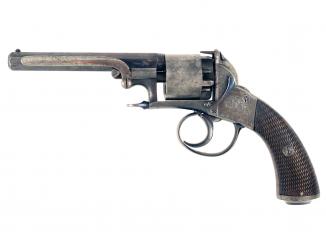 A Percussion Revolver by J. Lees & Son