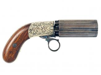 A Crisp Pepperbox by Reilly of London