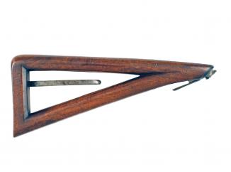 A Cased Irish Pistol with Shoulder Stock