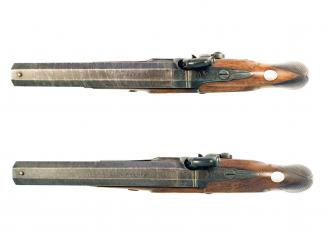 A Cased Pair of Forsyth Pistols