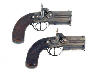 A Superb Cased Pair of Forsyth & Co. Pistols