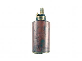 A Three-Way Pistol Flask by Sykes