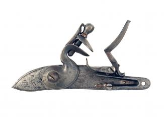 An Early British Military Lock dated 1757
