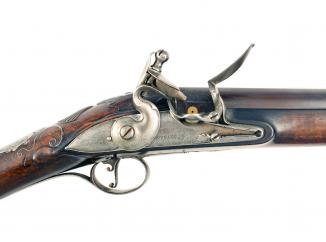 A Flintlock Sporting Gun, ex. Keith Neal