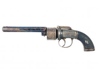 A Percussion Transitional Revolver by Brooks