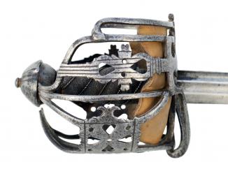 An Early Basket Hilted Sword