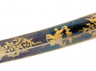 A 1796 Blue & Gilt Sword
