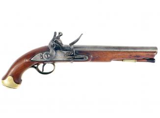 A Flintlock Cavalry Pistol 