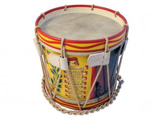 A Regimentally Marked Drum