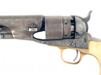 An Engraved Colt