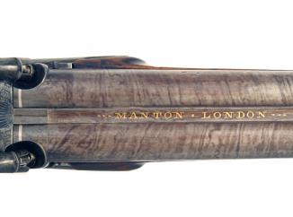  A Manton Double Barrel Shotgun