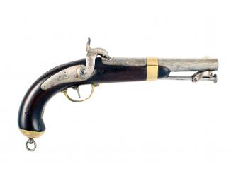 A Scarce French Naval Pistol