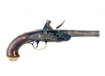 An Early Flintlock Pocket Pistol by Jackson