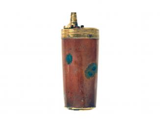 A Copper Three Way Flask