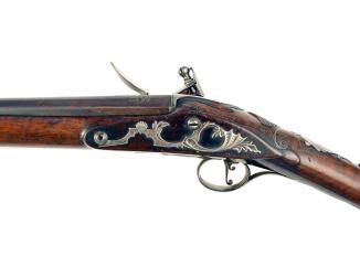 A Flintlock Sporting Gun, ex. Keith Neal
