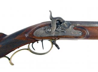 A Percussion Jäger Rifle, Circa 1840. 