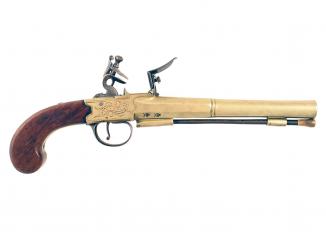 A Pair of Flintlock Pistols by Bunney