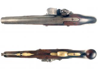 A Regimentally Marked Heavy Dragoon Pistol 