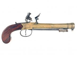 A Superb Named Pair of Blunderbuss Pistols
