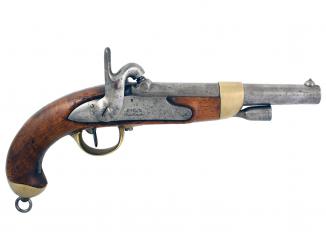 A French 1822 Model Officer Pistol 
