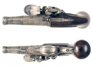 A Scarce Early Pistol by Gregory of London