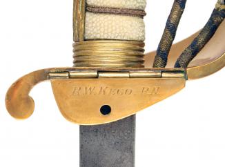 A Naval Officers Sword to R.W. Kego