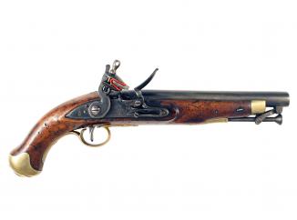 A Crisp E.I.C. Cavalry Pistol, Dated 1811. 