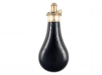 A Black Leather Covered Flask
