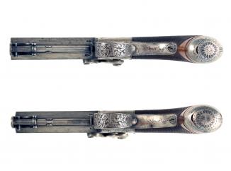 A Superb Cased Pair of Pistols by Forsyth & Co.