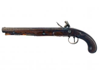 A Pair of Flintlock Duelling Pistols by D. Egg 