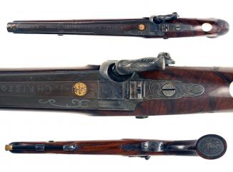 A Superb Pair of Cased Pistols by Calvert of Leeds