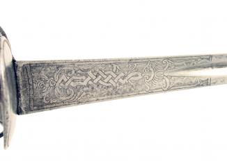 A Steel Hilted Small Sword, Circa 1720