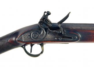 A Large and Impressive Flintlock Sporting Gun