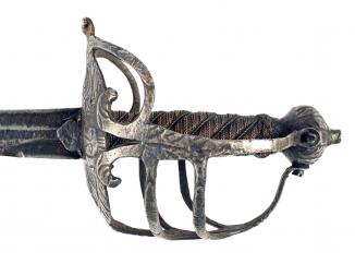 An English Mortuary Hilted Backsword