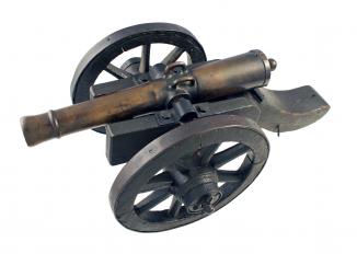 A Bronze Signal Cannon.