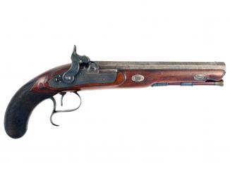 A Superb Cased Pair of Percussion Pistols by Lankester