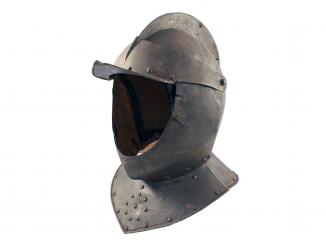 A Well Made Copy of A Close Helmet, Late 19th Century.
