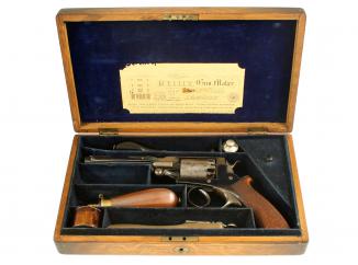 A Fine Cased 54-Bore Revolver