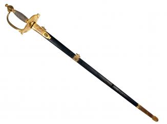 A 1796 Heavy Cavalry Officers Dress Sword