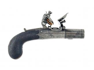 A Cased Pair of Pocket Pistols by Beckwith