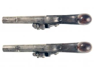 A Pair of Pocket Pistols by Parker