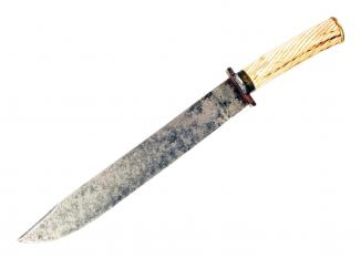 A Naval Dirk with a Bowie Type Blade