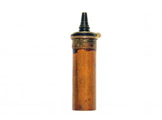 A Cylindrical Powder Flask