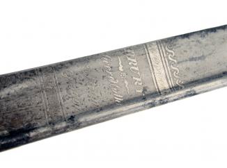 A Naval Pipe-Back Sword