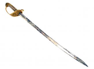 A Naval Pipe-Back Sword