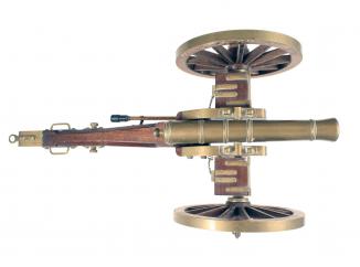 A Model Of A '68 Pounder' Siege Gun 