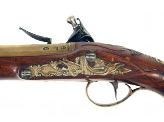 A Fine Holster Pistol by Heylin of London