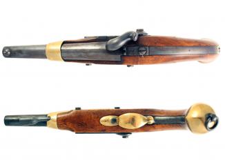A French 1822 Model Pistol 