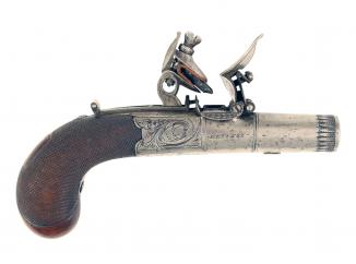 A Flintlock Pocket Pistol 